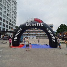 充气拱门马拉松赛事开业活动切角彩色异形拱门inflatable archway