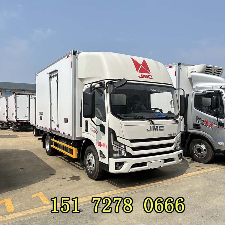 国六4米2冷藏车江铃凯运肉钩冷冻车 蓝牌保温车冷链车生产厂家