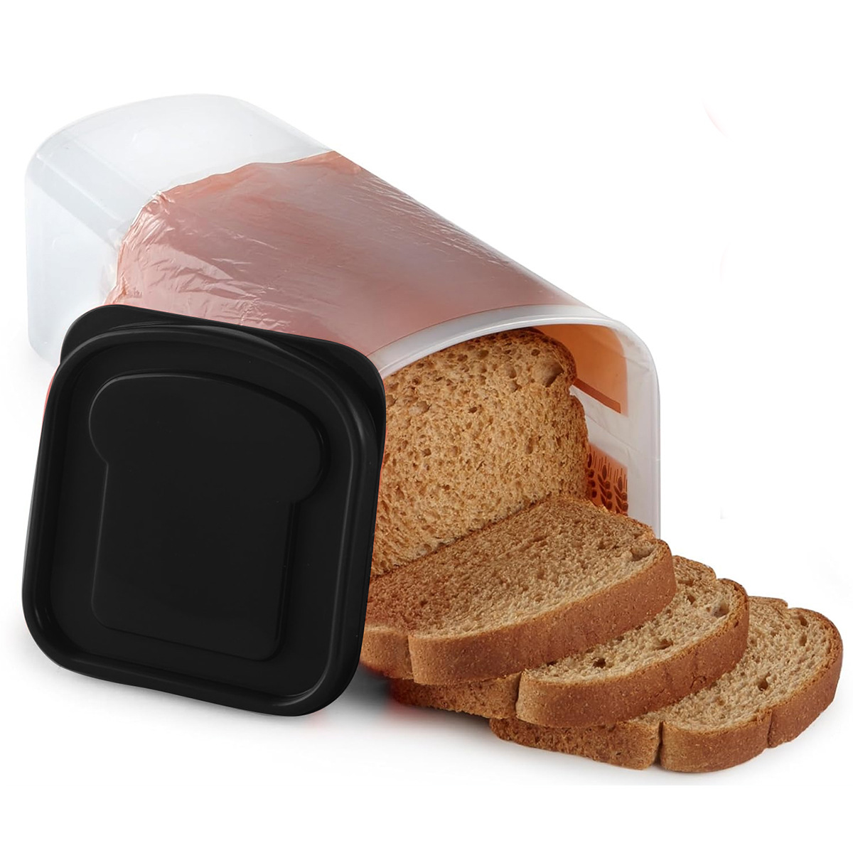 TK Ins Amazon Cross-Border Hot Bread Crisper Bread Toast Storage Box Bread Storage Dispenser