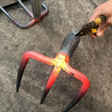 Old-style forged three-tooth rake planing sweet potato跨境专