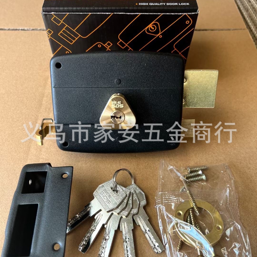 亿家安五金 家用室内卧室房门锁 门把手静音 牛头锁具-阿里巴巴