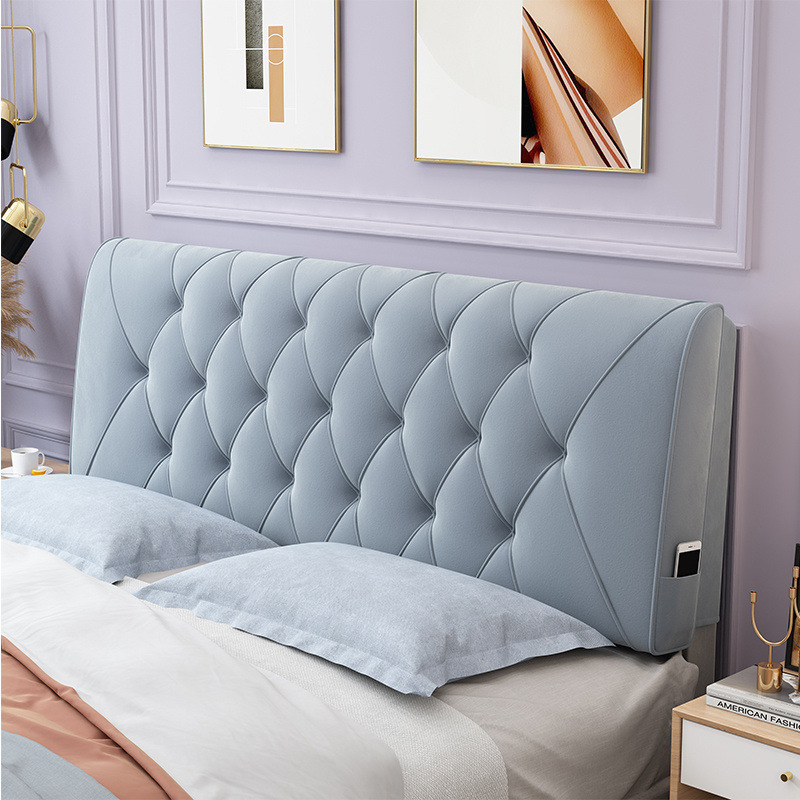 木质床头软包单独靠背靠垫2021新款欧款网红轻儿童男女可固定