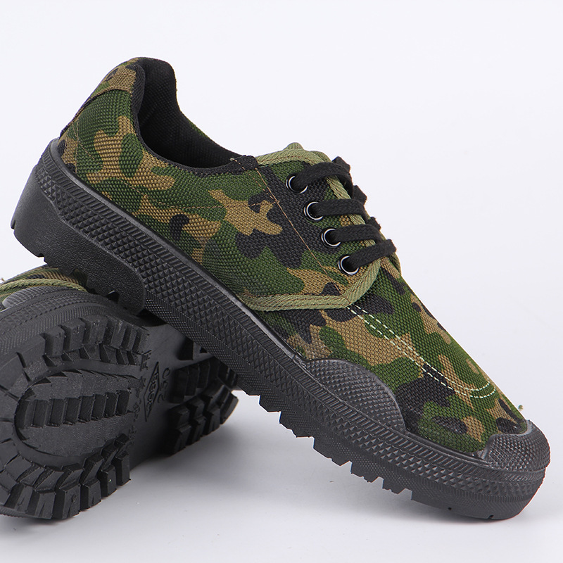 新款99作训学生训练鞋子 彩色工地鞋子 地摊批发防滑劳保训练鞋子