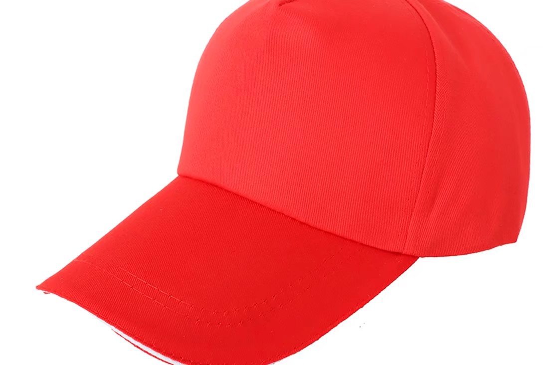 Volunteer Service Red Hat Advertising Cap Publicity and Development Peaked Cap Printed Logo Tour Cap Embroidered Printed Cotton