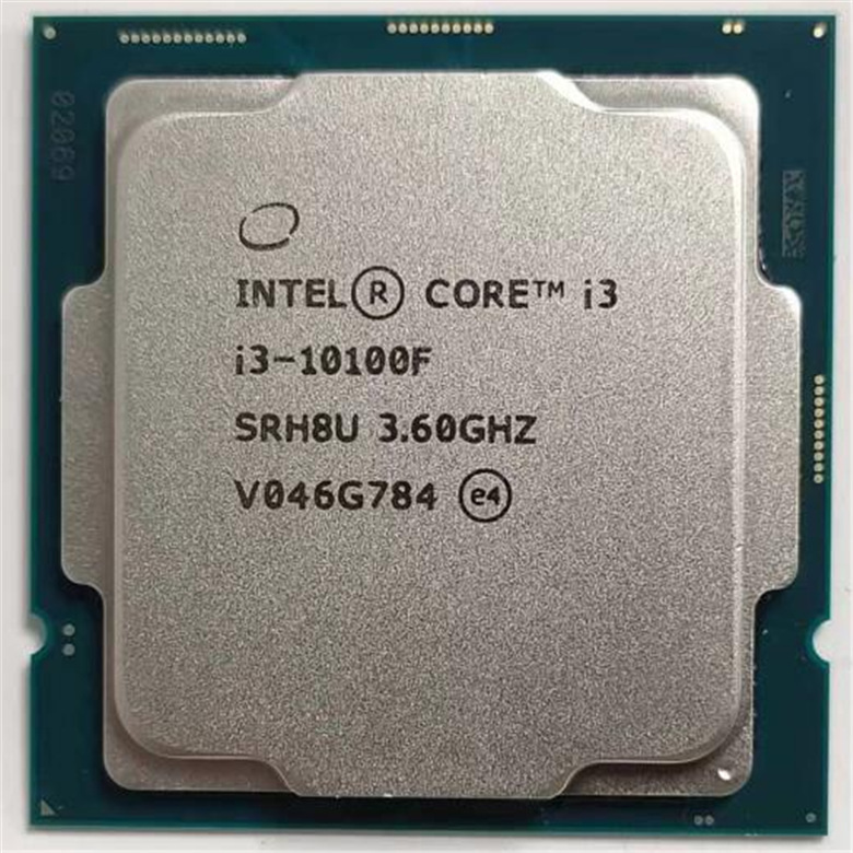适用英特尔i3 10100散片cpu电脑处理器四核八线程支持h410460