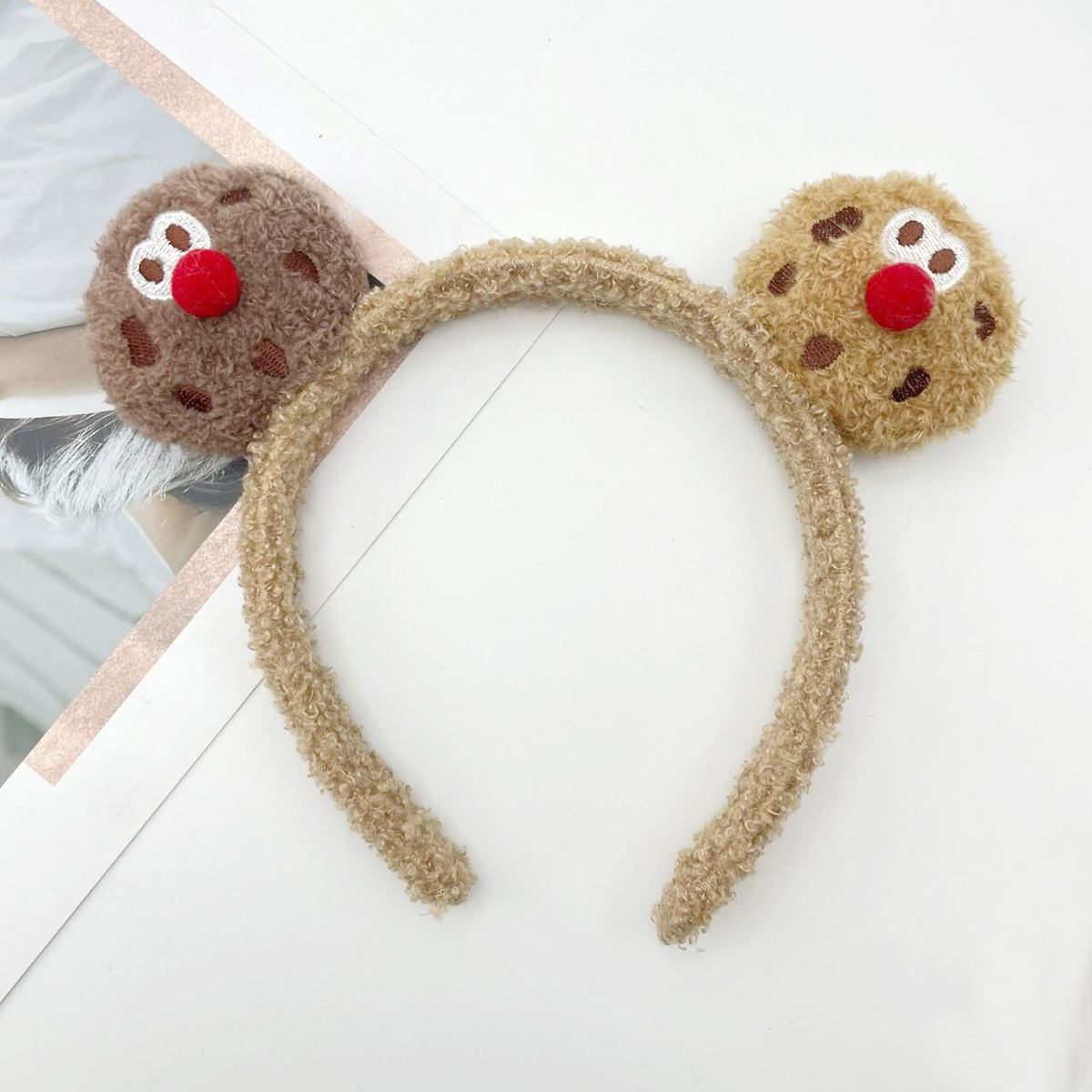 Cute Cartoon Cookies Headband Wholesale Girls Clown Food Dessert Ball Party Party Headband