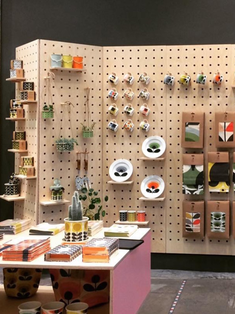 洞洞板衣帽架超市货架置物上墙阳台门书房ins创意多功能入户玄关