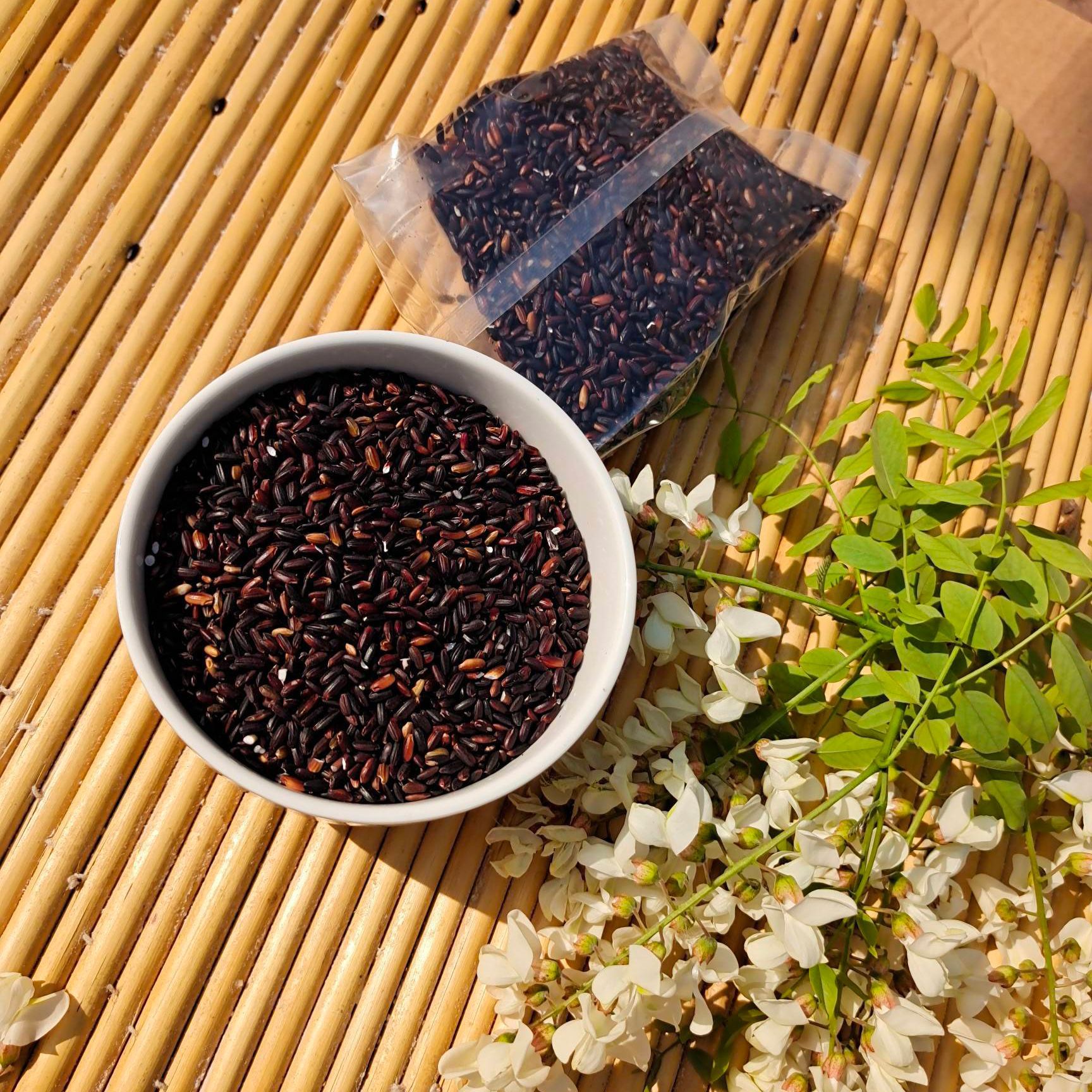 山东沂蒙山 农家血糯米 紫米 5斤五谷杂粮