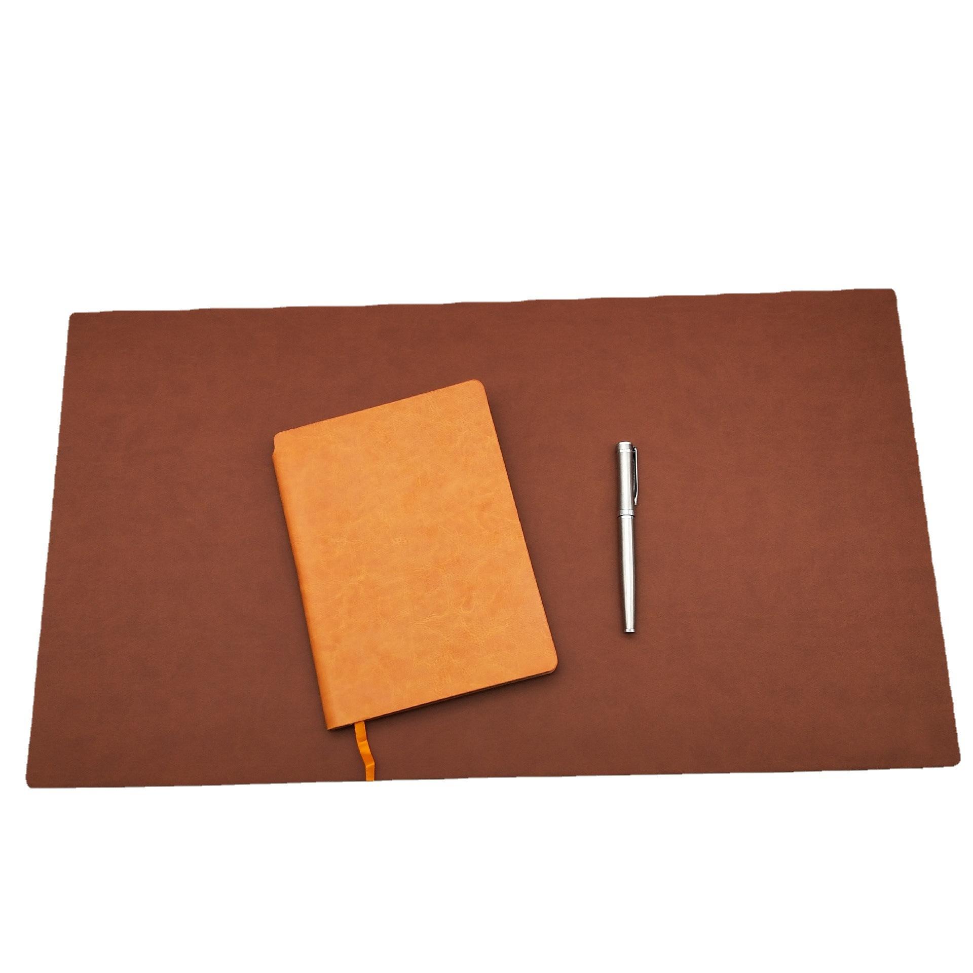 厂家直供大款鼠标垫桌面垫 pu皮革鼠标垫