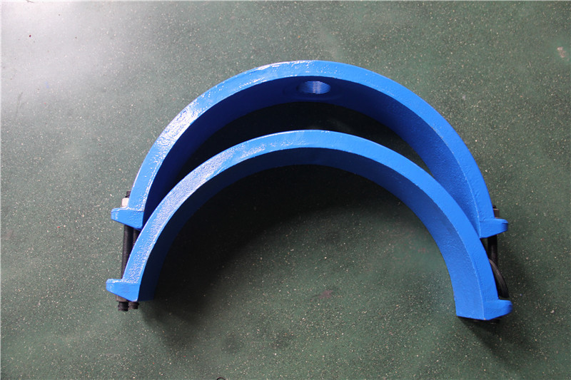 pvc管丝扣三通分水卡子 攻丝分水三通 分水鞍座抱箍式分水卡子