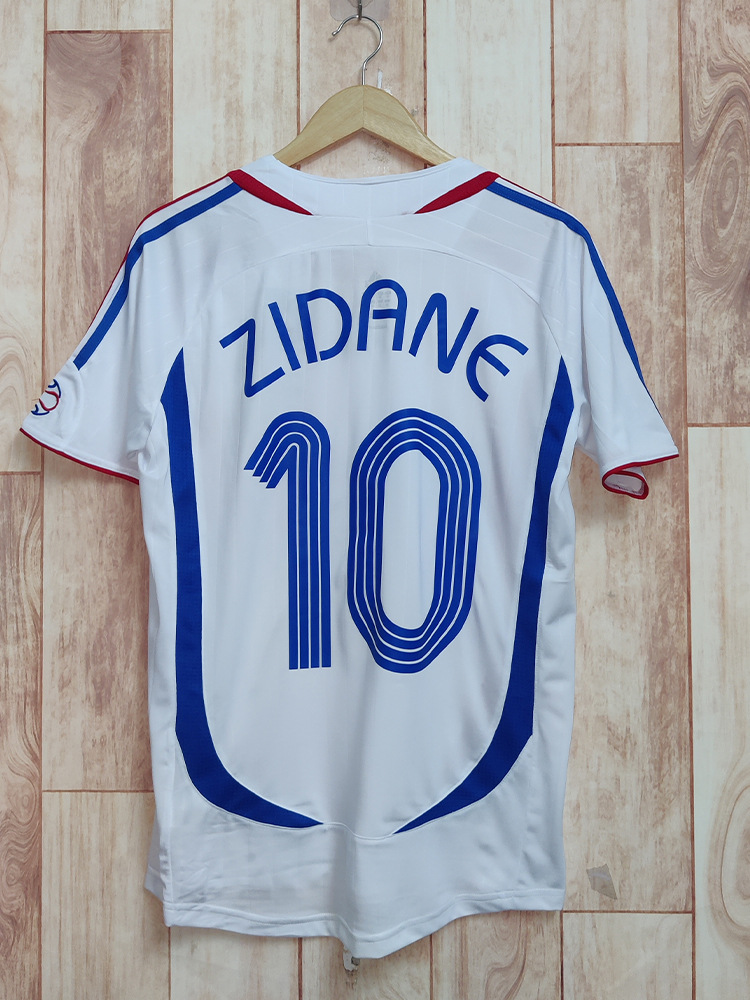 0成交21件法国球衣2000年欧洲杯主场经典复古足球服亨利特雷泽盖10号