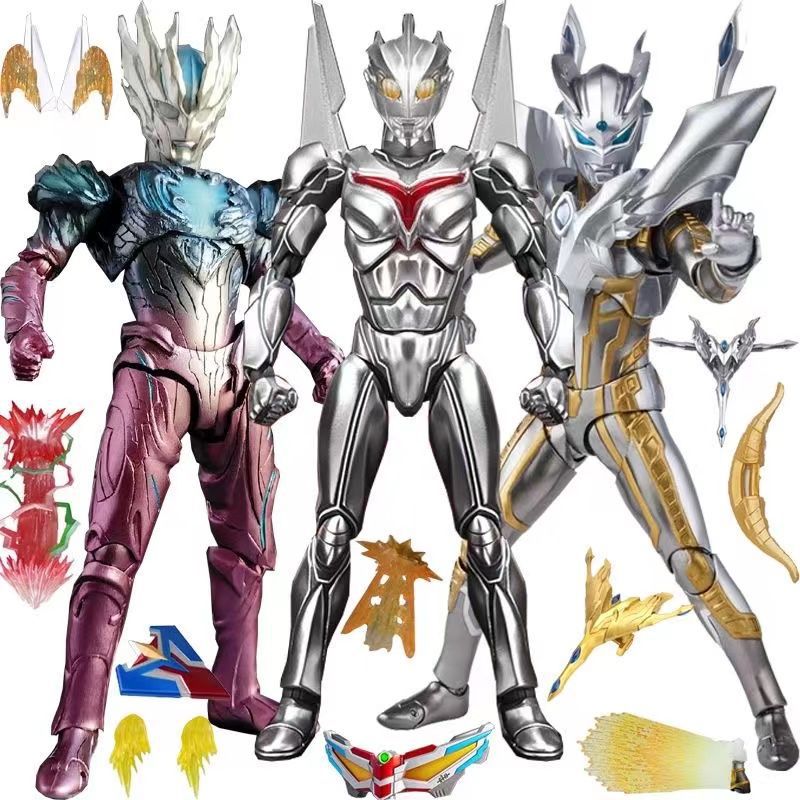 多关节可动赛迦闪耀光辉黄金赛罗布莱泽男孩子礼物玩具奥特曼手办