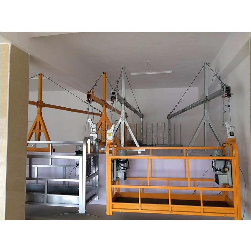 外墙装修机械吊篮 高空工作升降吊篮 高空电动吊篮 喷涂吊篮