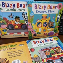Bizzy Bear 忙碌的小熊很忙系列儿童绘本机关推拉操作纸板书17册