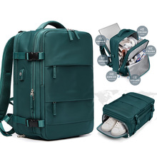 跨境新款旅行双肩包女大容量多功能行李包中学生书包旅游背包男包