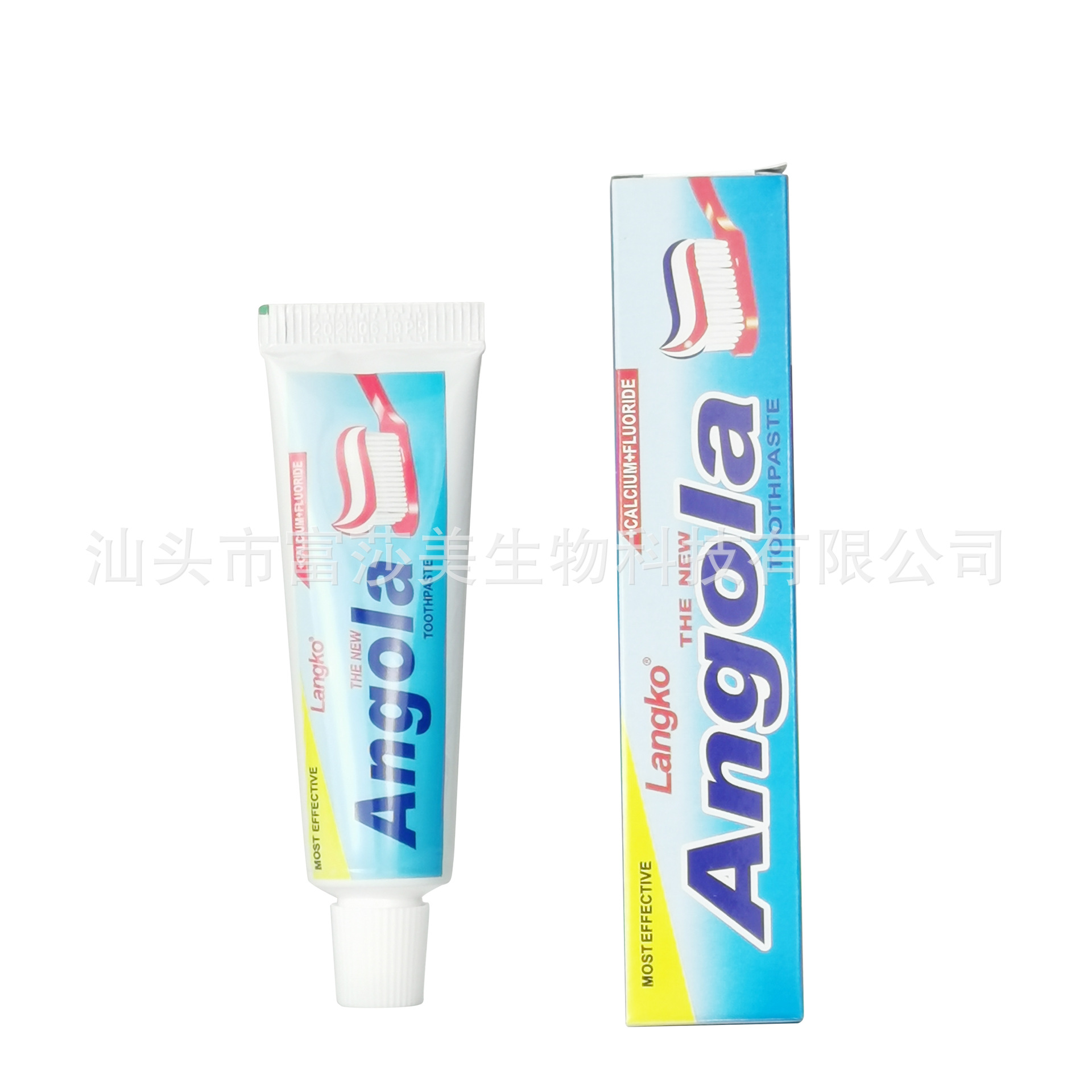 Customized Foreign Trade English African Middle East 150G Tooth Stain Removal Mint Fresh Toothpaste Angola Toothpaste