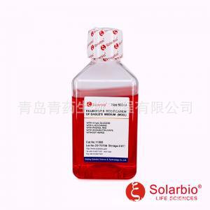 代理 Solarbio 索莱宝 DMEM 高糖培养基 11995-500ml-青岛青药