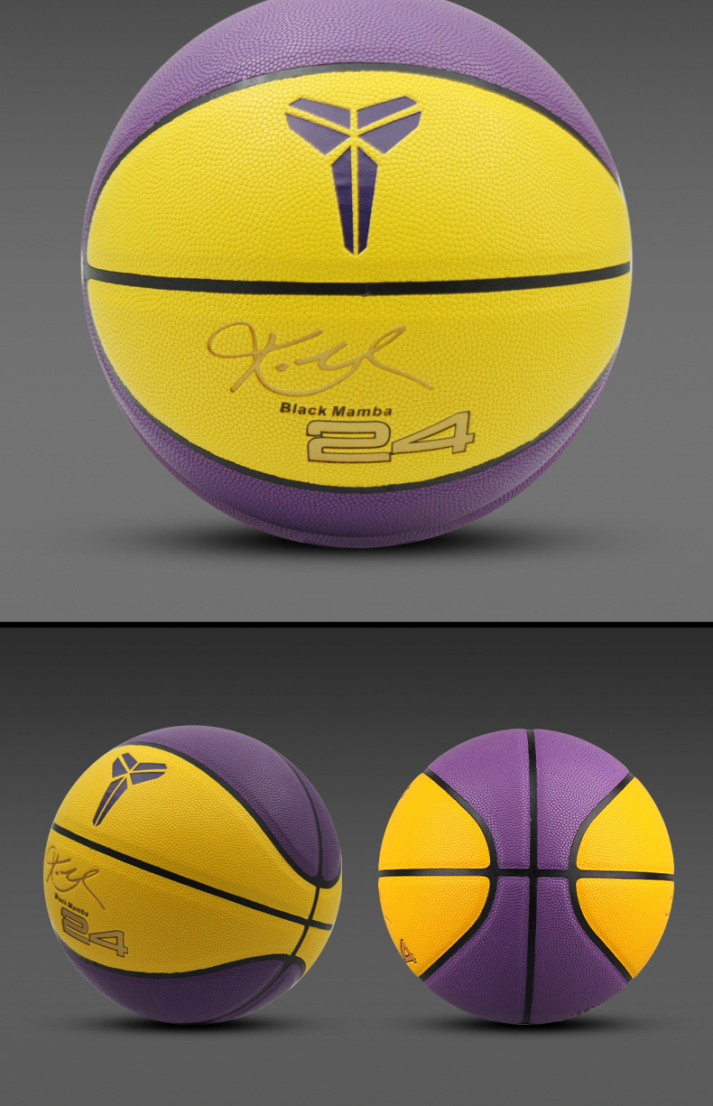 湖人队黑曼巴科比篮球手环夜光签名限量版真软皮户外耐磨7号批发