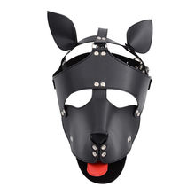 成人情趣用品男女狗头眼罩面具调教另类玩具刑具头套激情用工具