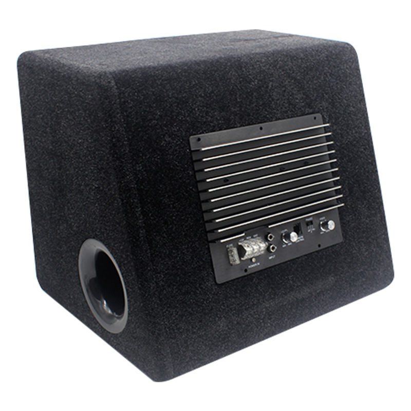 diy音箱空箱汽车低音10寸12寸车载有源空箱体试音功放客厅喇叭ktv