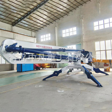 hgy15移动式液压布料机 12米15米18米建筑工地手动电动布料机