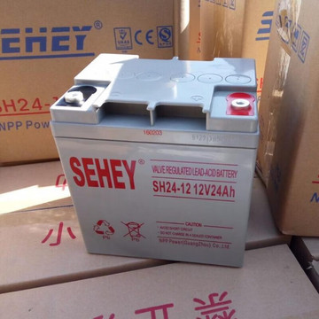 西力sehey蓄电池sh24-12 12v24ah ups电源 eps消防应急电源-阿里巴巴