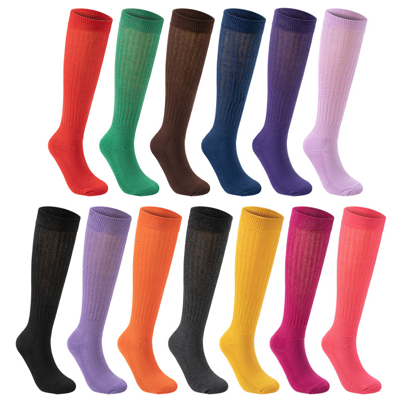 Cross-Border European and American Foreign Trade Slouch Socks Bubble Socks Running Bunching Socks Terry Towel Athletic Socks