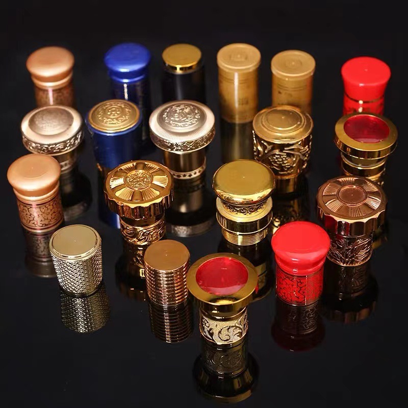 瓶盖玻璃瓶酒瓶盖高分子塞子木塞水晶盖白酒瓶盖子各种型号瓶盖