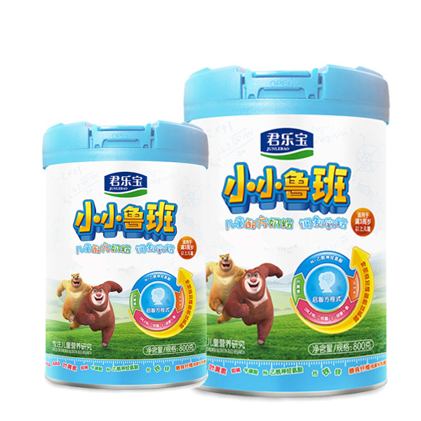 小小鲁班4段儿童成长奶粉3-7周岁适用 800g  支持溯源