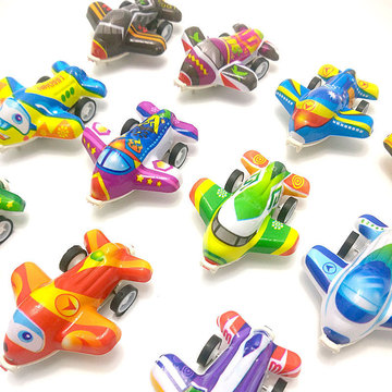 迷你回力小飞机男孩女孩爬行小玩具卡通飞机模型促销赠品礼品批发