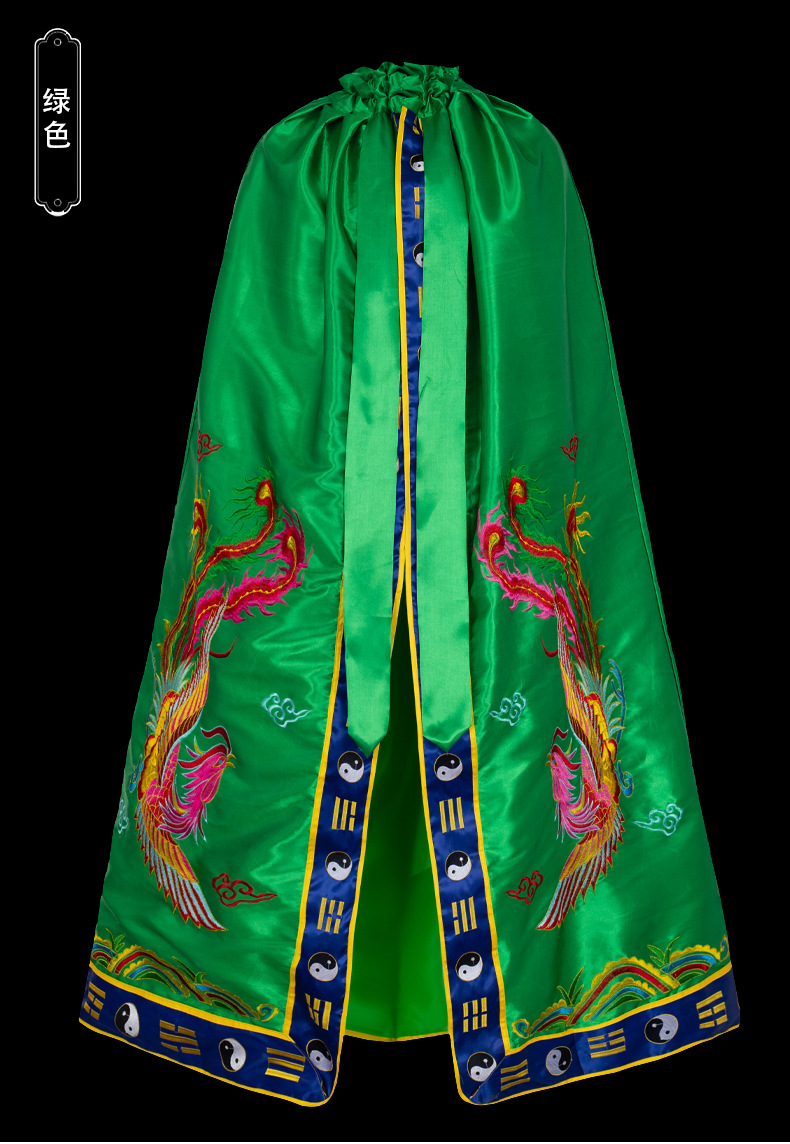 5米神仙文昌神袍三清八卦龙袍神像袍披风披肩佛袍女娲2