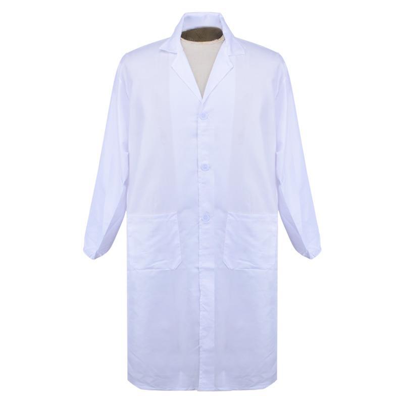 加厚孝衣白大褂老人男女通用长袖丧葬守教孝服去世服