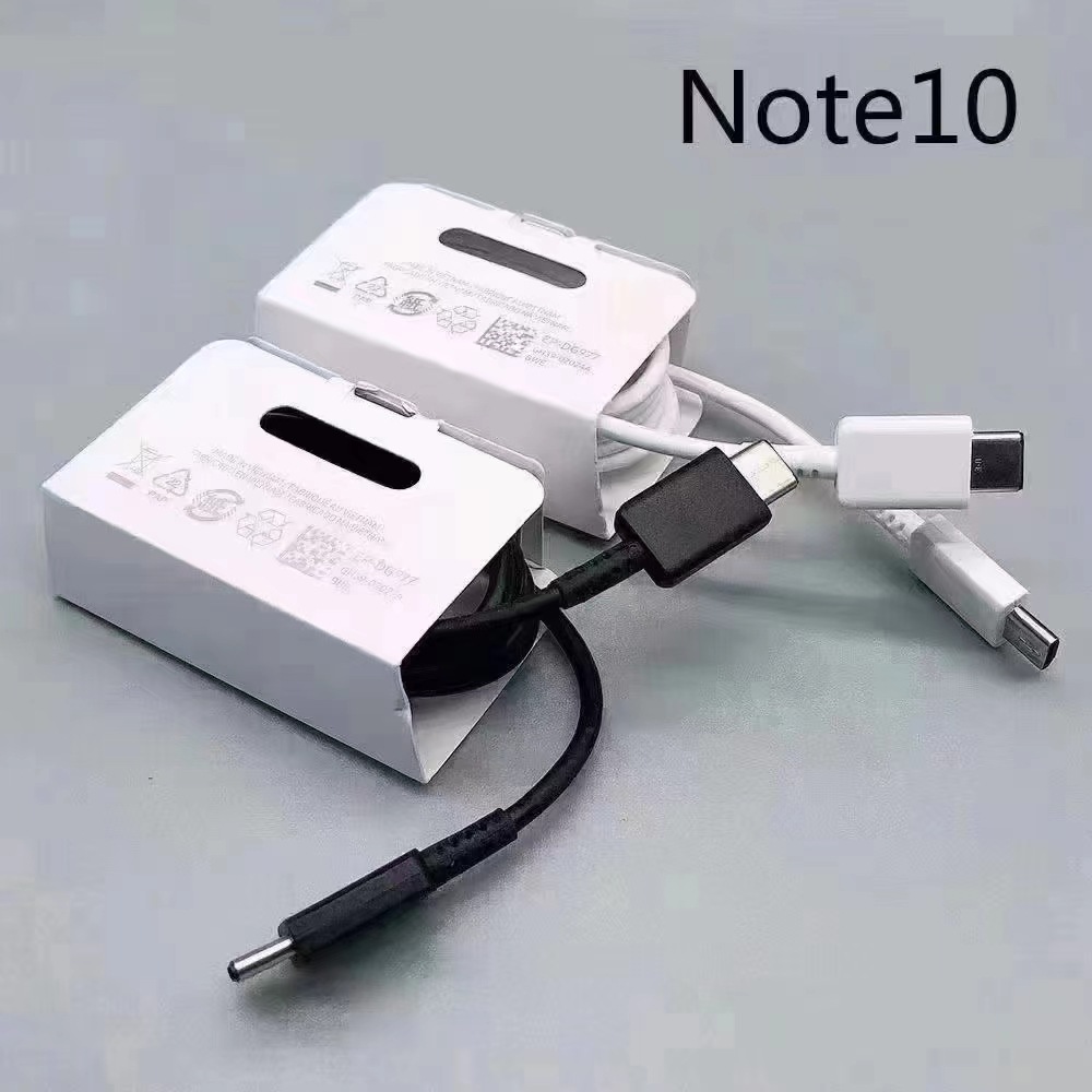 适用于三星NOTE10/S20/S22数据线双type-c接口3A5A快充线s23s24