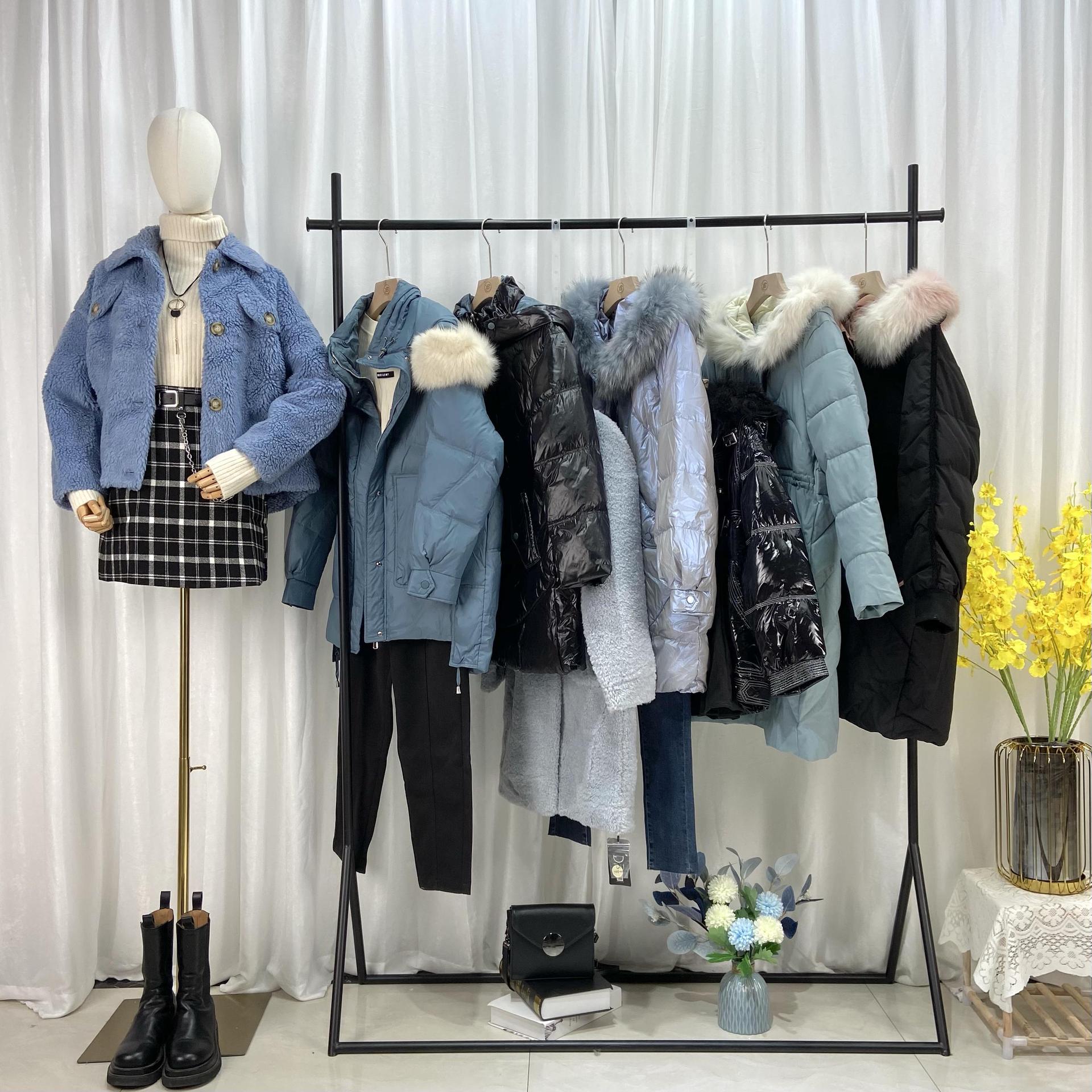 dr 21冬装品牌女装羽绒服大衣厂家直销一手货源直播批发货源