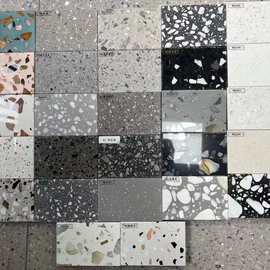 定制仿样加工生产无机水磨石无机洞石地面墙面幕墙板材成品