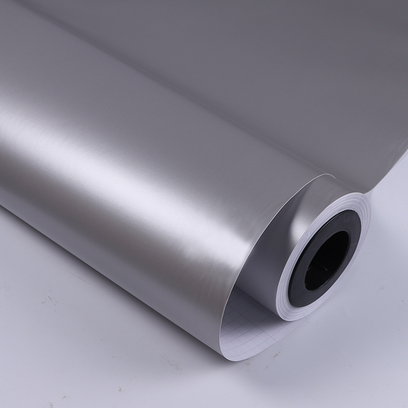 厂家直供玻璃自粘贴磨砂玻璃膜灰闪粉膜灰色玻璃贴办公室窗户贴膜