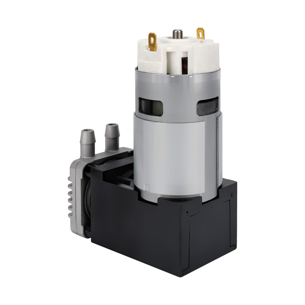 微型直流气泵6~24v6bar40升微型活塞泵抽气打气两用有刷无刷