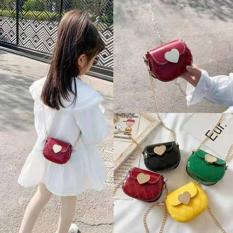 Children's Bag Cute Girl Princess Crossbody Small Bag Fashion Shoulder Bag Western Style Baby New Year Purse Wholesale