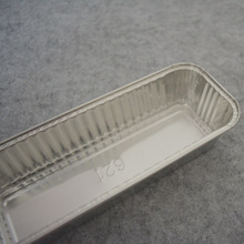 批发一次性烤串外卖打包盒烧烤盒长方形锡纸盒 烘焙面包烤箱铝箔