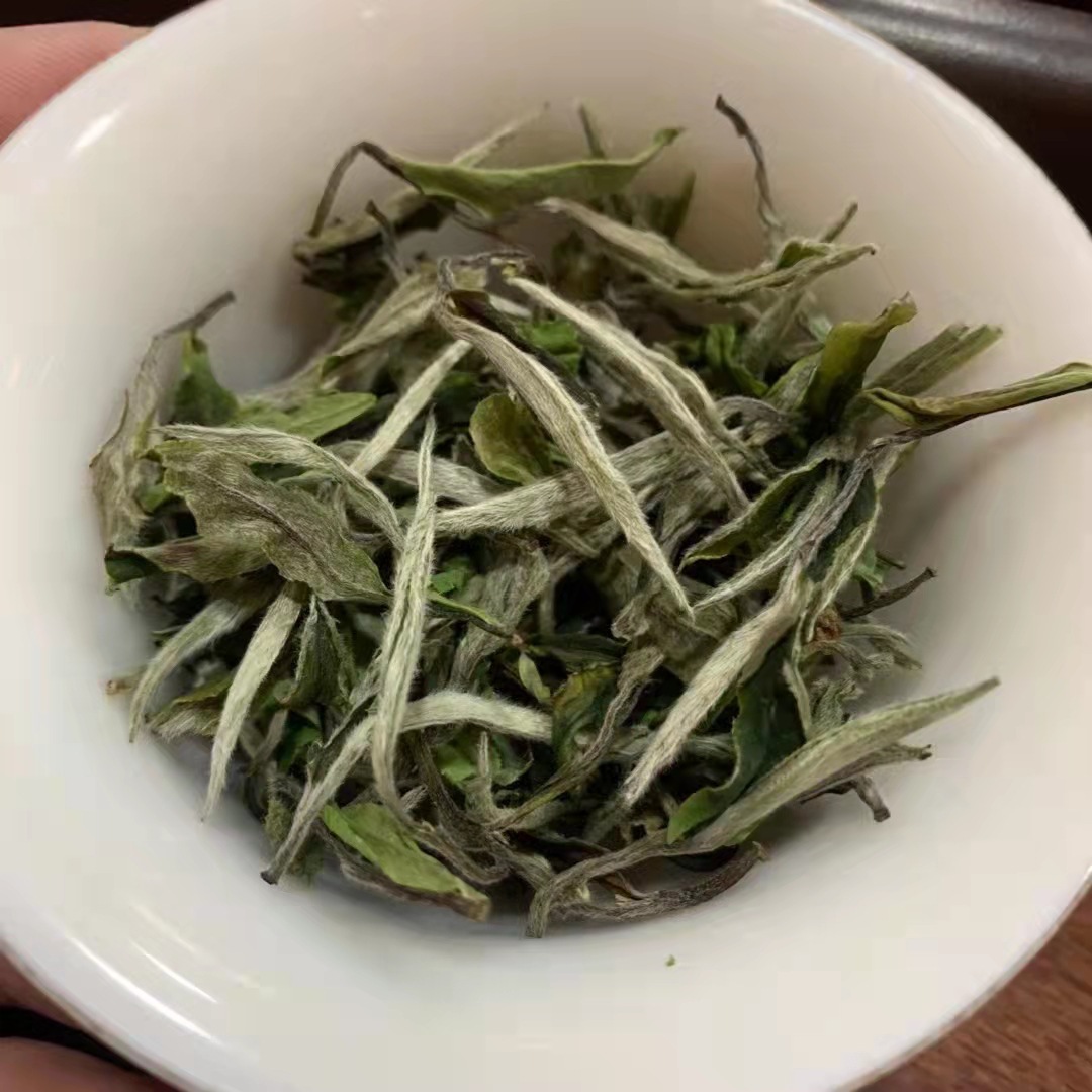 2019年福鼎春茶白牡丹福建首采高山明前一芽一叶白茶散茶500g茶叶