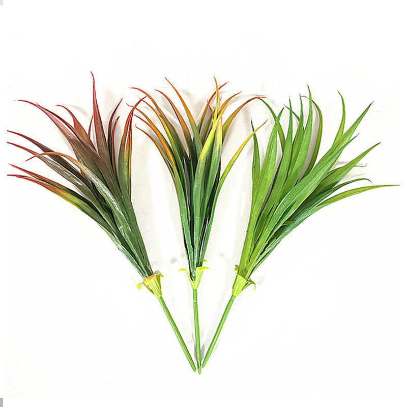 Simulation Green Plant Simulation Chlorophytum Grass Green Leaf Green Leaf Simulation Plant Greening Project Soft Decoration Fake Leaves Fake Flower