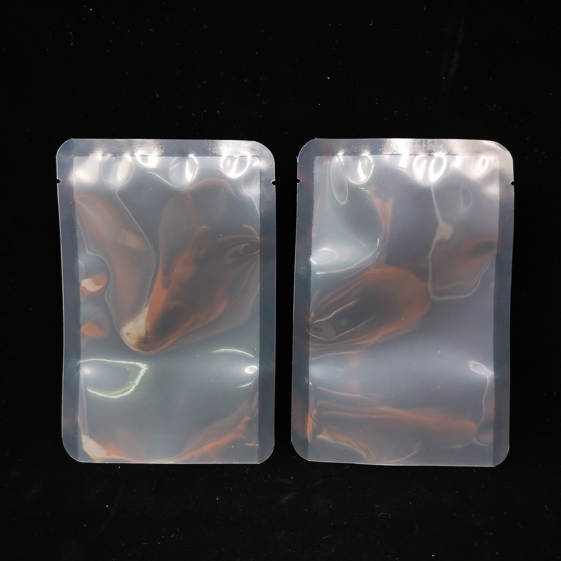 护肤品分装袋真空平口包装袋塑封袋透明磨砂三边封面膜袋现货批发