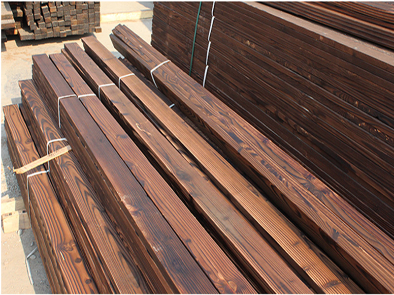 户外方条桉木方料地板巴老木柳枕木板材木柱防腐木原木大木