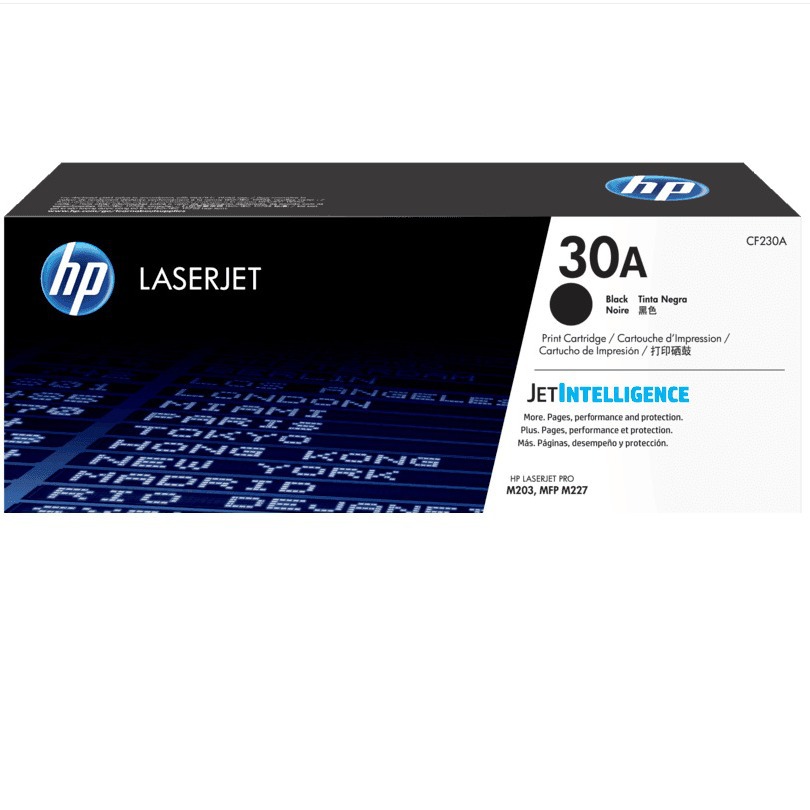 原装惠普30a cf230a粉盒 硒鼓hp m203d m203dw m227fdn fdw打印机