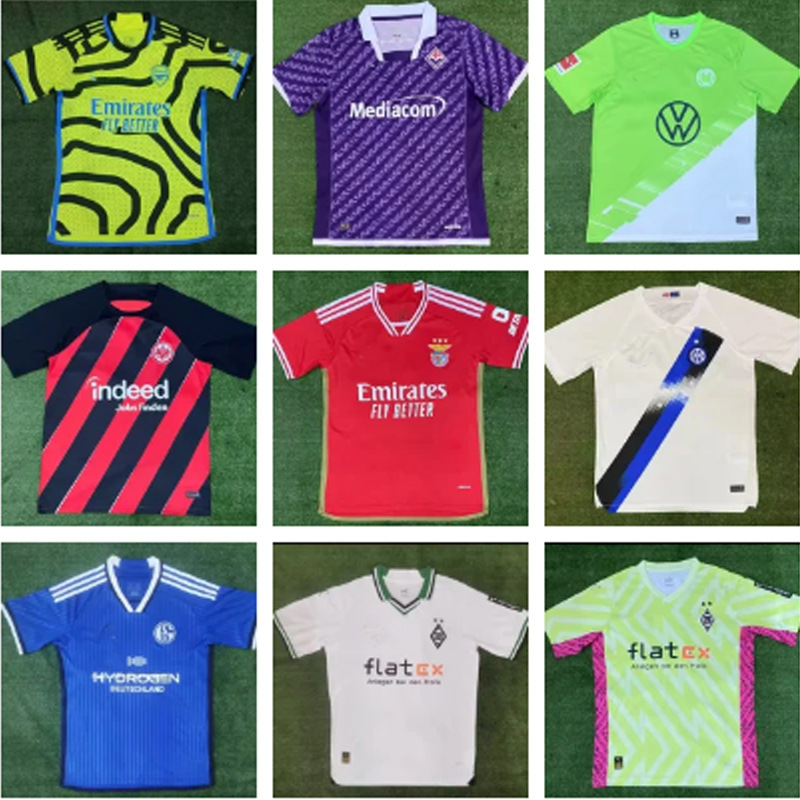 22-23佛罗伦萨球衣 沃尔夫斯堡 法兰克福 门兴 沙尔克足球服批发