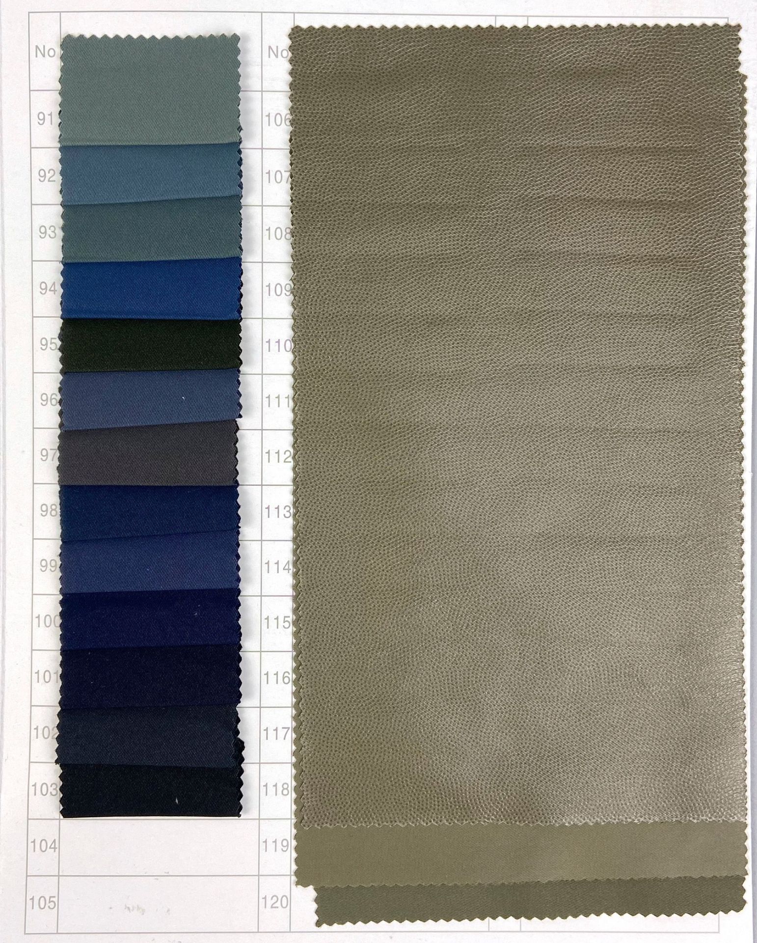 现货t800棉感钠米斜 涤纶面料 风衣派克服羽绒服棉服西装面料