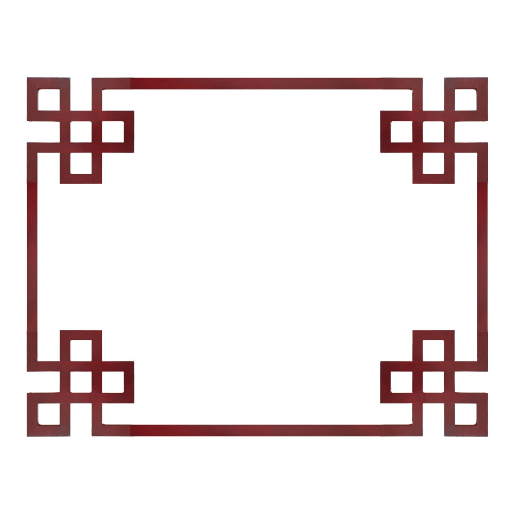 批发东阳木雕角花吊顶角新中式装修连接平板线条镂空花格实木简造