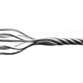 圆股钢丝绳厂家 6x7 iws 皮带运输机用钢丝绳16mm 可定制生产