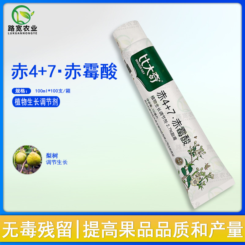 石家庄比大奇赤霉酸绿宝石皇冠梨膨大农药生长调节剂100ml