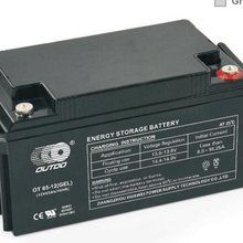 奥特多蓄电池OT65-12胶体免维护12v65AH电力UPS配电柜用电瓶